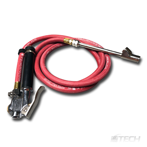 Dill Inflation Gauge 6 ft. Hose Lock-On Chuck - Storage